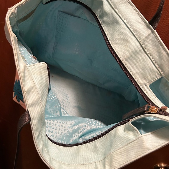 Kate Spade Floral Car Print Tote Bag - Picture 3 of 3
